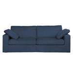 Sofa Moore (2,5-Sitzer) Webstoff Stoff Valura: Blau