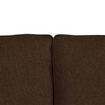 Sofa Moore (2,5-Sitzer) Webstoff Stoff Valura: Braun