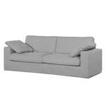 Sofa Moore (3-Sitzer) Webstoff Stoff Valura: Grau