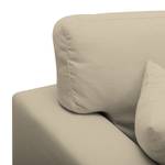 Sofa Mormès (3-Sitzer) Webstoff Beige