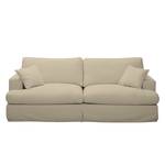 Sofa Mormès (3-Sitzer) Webstoff Beige