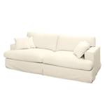 Sofa Mormès (3-Sitzer) Webstoff Creme