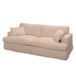 Sofa Mormès (3-Sitzer) Webstoff Pastellapricot