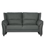 Sofa Muncaster (3- Sitzer) Microfaser Dunkelgrau