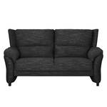 Sofa Muncaster (3- Sitzer) Strukturstoff Schwarz