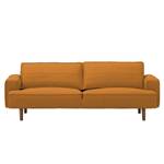 Sofa Navona (3-Sitzer) Echtleder Echtleder Neka: Cognac - Braun