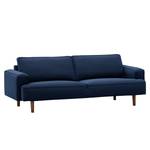 Sofa Navona (3-Sitzer) Webstoff Webstoff Anda II: Blau - Braun