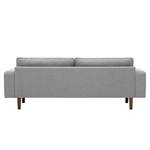 Sofa Navona (3-Sitzer) Webstoff Webstoff Saia: Hellgrau - Braun