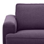 Sofa Navona (3-Sitzer) Webstoff Webstoff Anda II: Violett - Braun