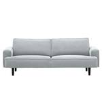 Sofa Navona (3-Sitzer) Webstoff Webstoff Anda II: Silber - Schwarz