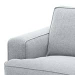 Sofa Navona (3-Sitzer) Webstoff Webstoff Anda II: Silber - Schwarz