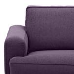 Sofa Navona (3-Sitzer) Webstoff Webstoff Anda II: Violett - Schwarz
