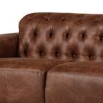 Sofa Nebo Antiklederlook (2-Sitzer) Braun