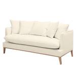 Sofa Sulviken (3-Sitzer) Webstoff Stoff Moretey: Cremeweiß