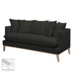 Sofa Sulviken (3-Sitzer) Webstoff Stoff Moretey: Dunkelgrau