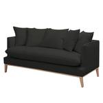 Sofa Sulviken (3-Sitzer) Webstoff Stoff Moretey: Dunkelgrau