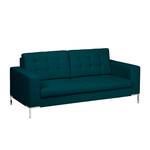 Sofa Nistra (2-Sitzer) Webstoff Petrol