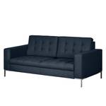 Sofa Nistra (2-Sitzer) Webstoff Dunkelblau