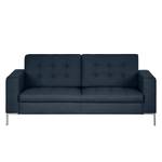 Sofa Nistra (2-Sitzer) Webstoff Dunkelblau