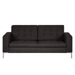 Sofa Nistra (2-Sitzer) Webstoff Dunkelgrau