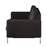 Sofa Nistra (2-Sitzer) Webstoff Dunkelgrau