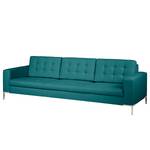 Sofa Nistra (3-Sitzer) Stoff Blau/Grün - Petrol