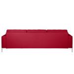 Sofa Nistra (3-Sitzer) Stoff Rot