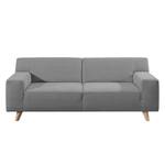 Sofa Nordic Pure Webstoff Grau - Breite: 186 cm