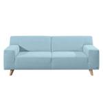 Sofa Nordic Pure Webstoff Hellblau - Breite: 186 cm