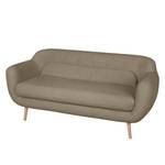 Sofa Olen (3-Sitzer) Webstoff Schlamm