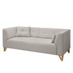 Sofa Ongar I (2-Sitzer) Webstoff Granit - Ohne Hocker