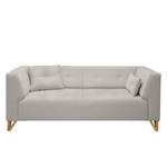 Sofa Ongar I (2-Sitzer) Webstoff Granit - Ohne Hocker