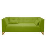 Sofa Ongar II (2-Sitzer) Webstoff Pistaziengrün - Ohne Hocker