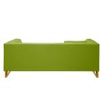 Sofa Ongar II (2-Sitzer) Webstoff Pistaziengrün - Ohne Hocker