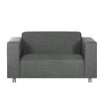 Sofa Oslo (2-Sitzer) Baumwollstoff Grau