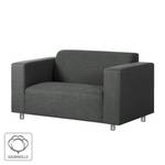 Sofa Oslo (2-Sitzer) Baumwollstoff Grau