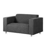 Sofa Oslo (2-Sitzer) Baumwollstoff Grau