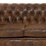 Sofa Oxford Vintage Eco (3-Sitzer) Mikrofaser Braun