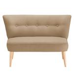 2-Sitzer Sofa Bumberry Webstoff Hanabi: Beige