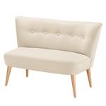 Sofa Bumberry (2-Sitzer) Webstoff Creme