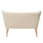 Sofa Bumberry (2-Sitzer) Webstoff Creme