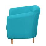 Canapé Philipp (2 places) Textile - Turquoise