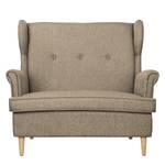 Sofa Piha (2-Sitzer) Flachgewebe Nougat