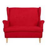 Sofa Piha (2-Sitzer) Microfaser Rot