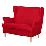 Sofa Piha (2-Sitzer) Microfaser Rot