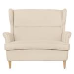 Sofa Piha (2-Sitzer) Strukturstoff Strukturstoff - Creme