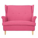 Sofa Piha (2-Sitzer) Webstoff Webstoff - Fuchsia