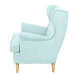Sofa Piha (2-Sitzer) Webstoff Pastellblau