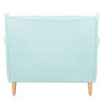 Sofa Piha (2-Sitzer) Webstoff Pastellblau