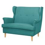 Sofa Piha (2-Sitzer) Webstoff Petrol